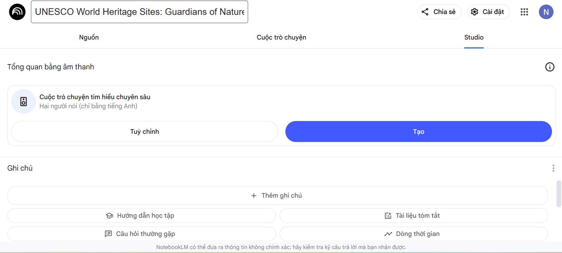 Công cụ AI hữu ích - Notebook LM giúp nghiên cứu tìm hiểu chuyên sâu