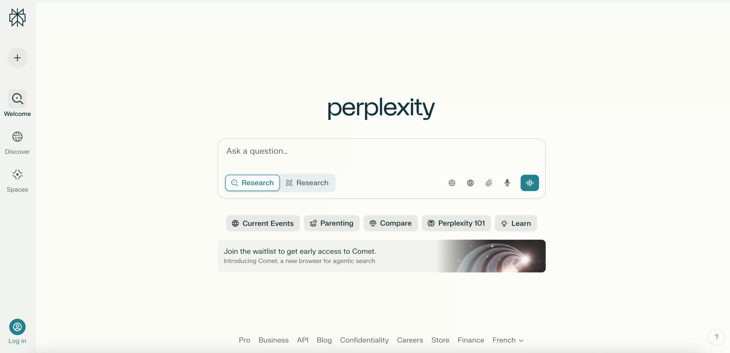 Các chat AI - Perplexity