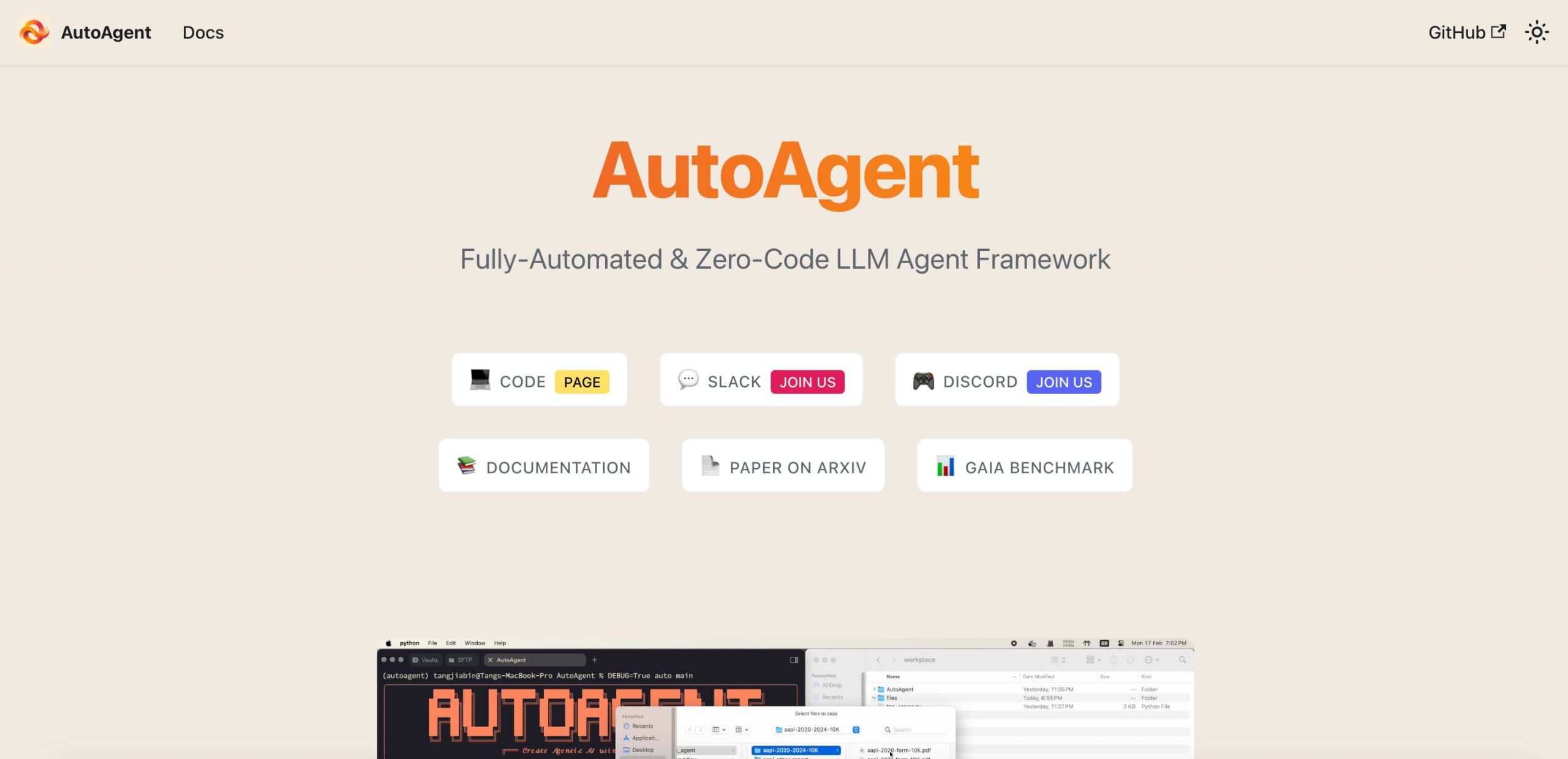 AutoAgent