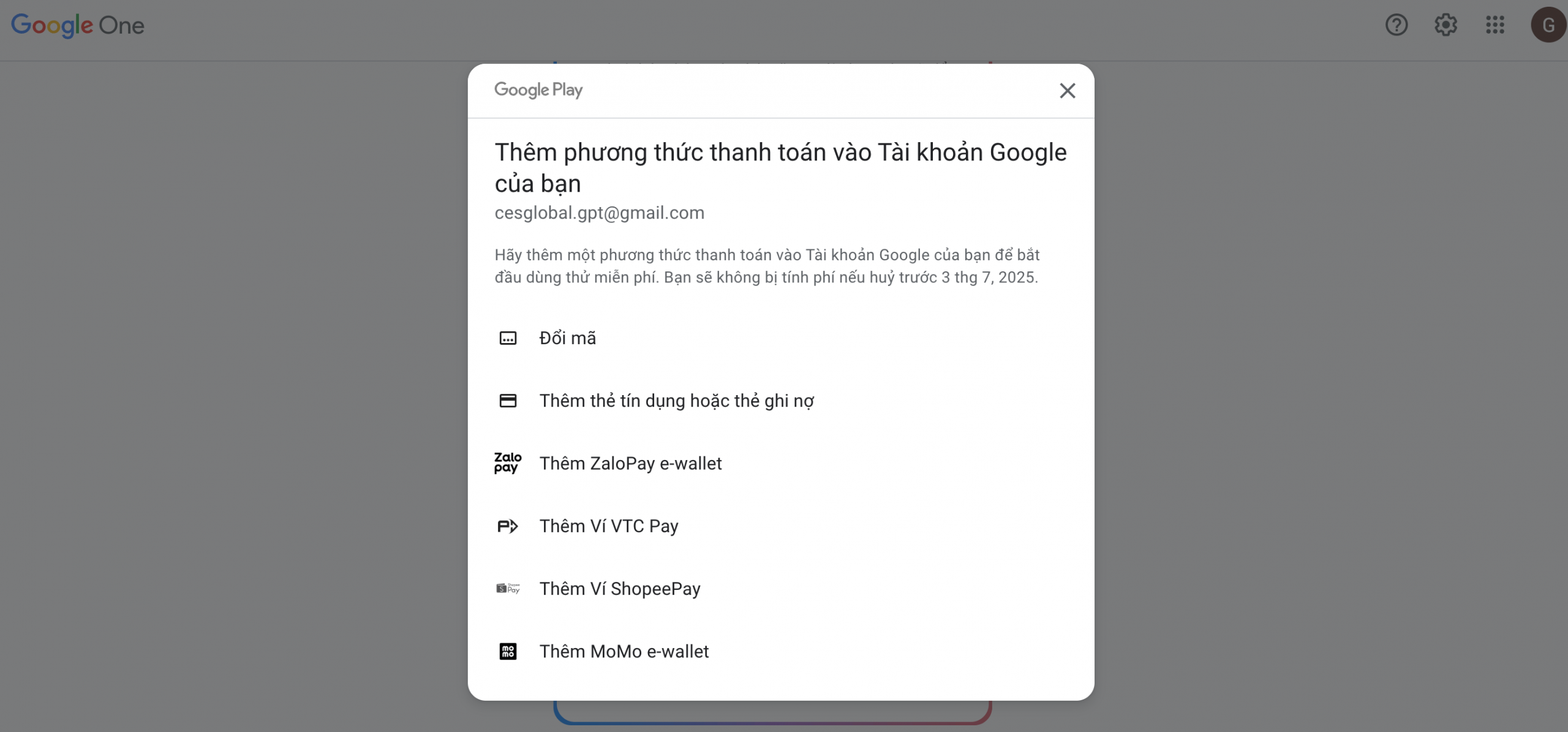 thêm phương thức thanh toán