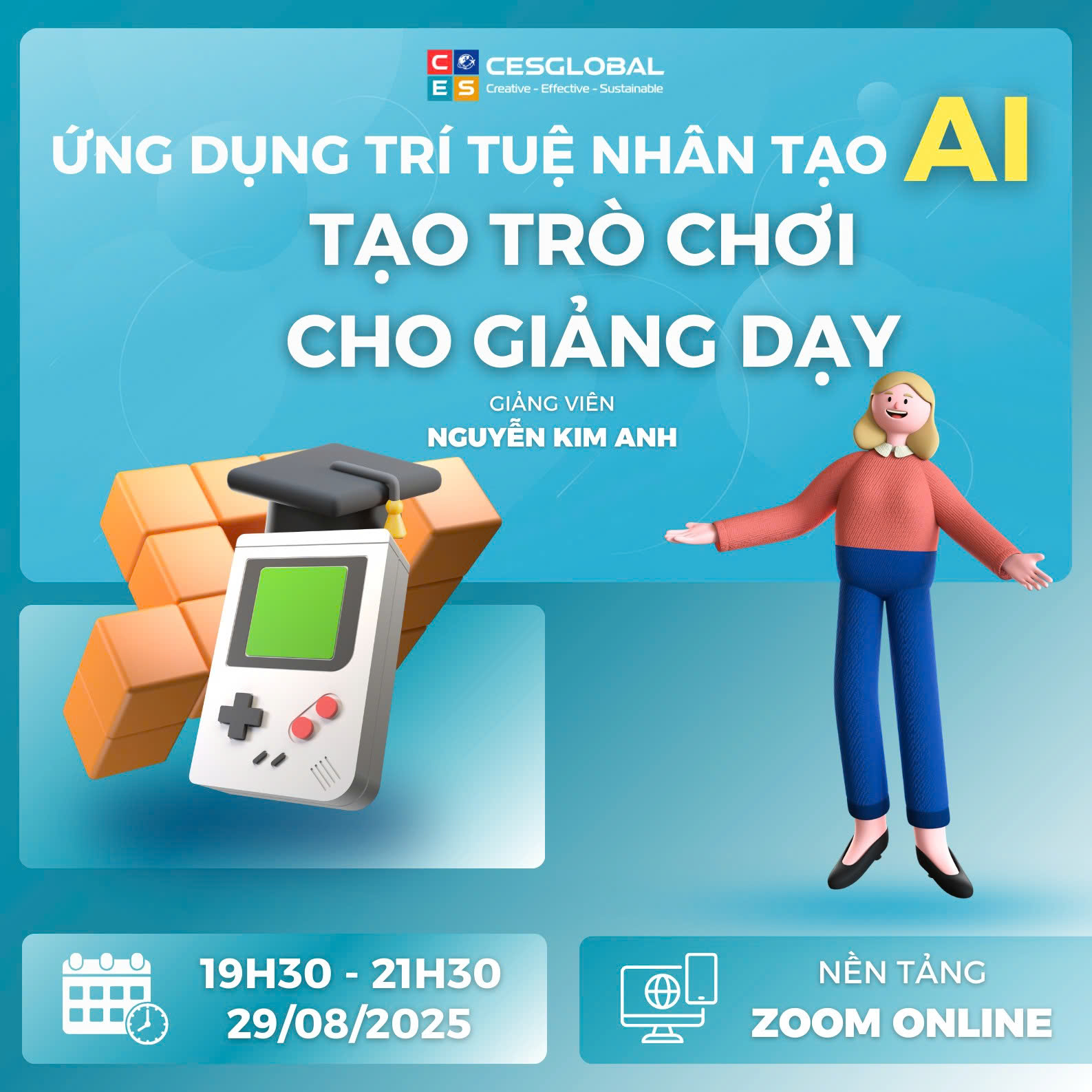 tạo minigame tự động trên canva AI