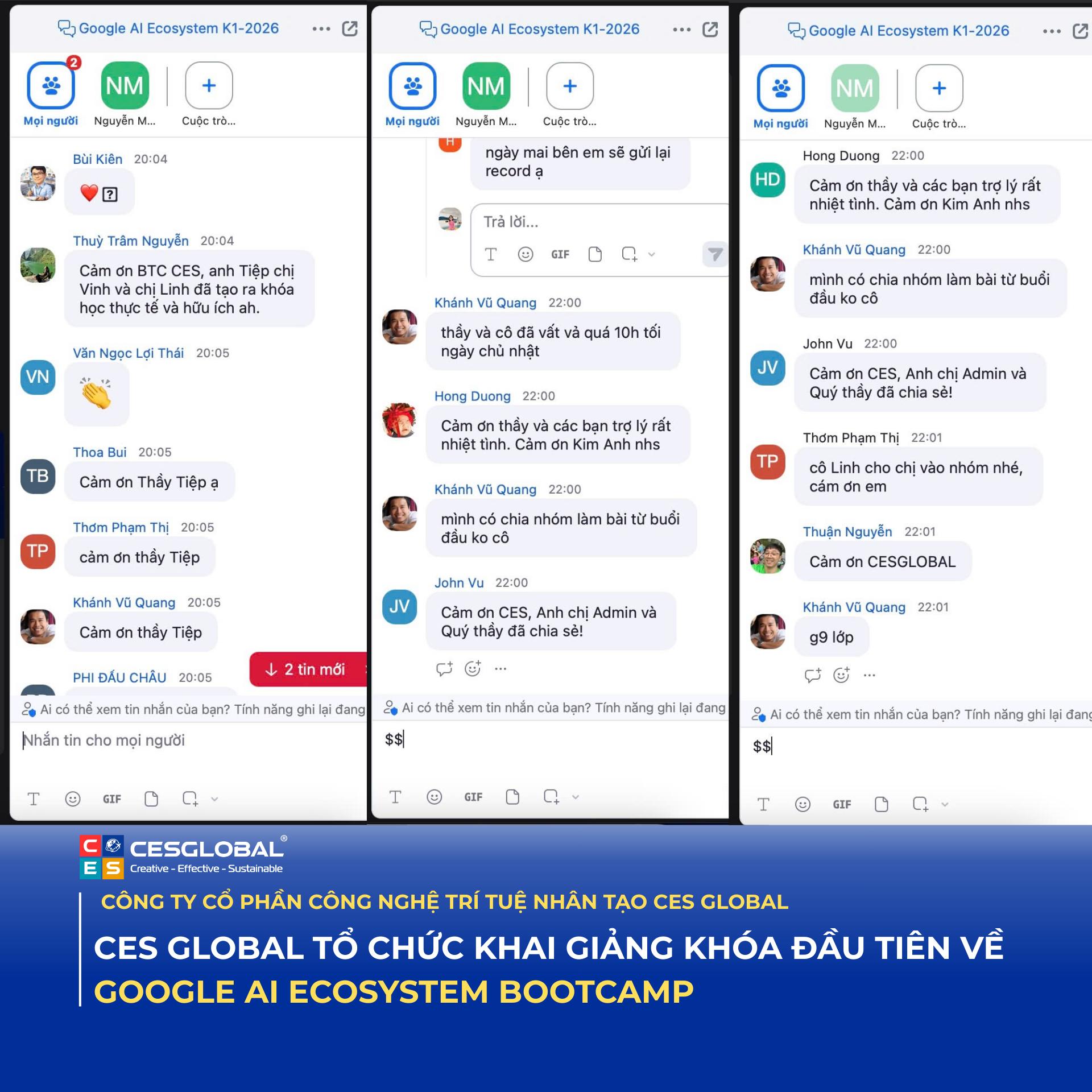 Khóa học Hệ sinh thái Google AI