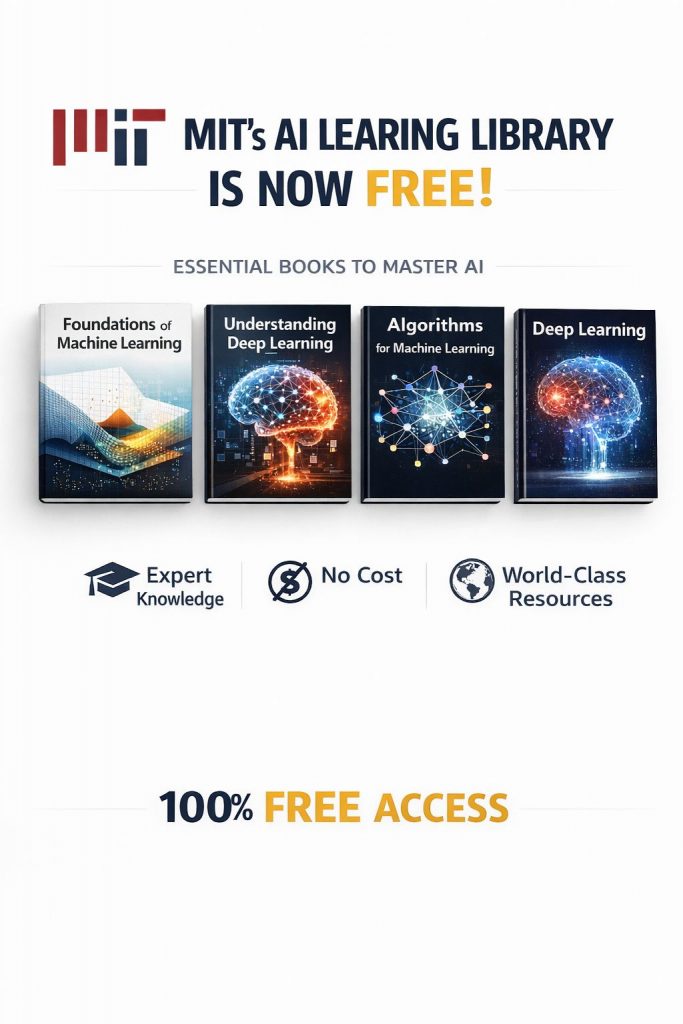 tài liệu AI miễn phí MIT, học AI miễn phí, tài liệu machine learning pdf, sách deep learning miễn phí
