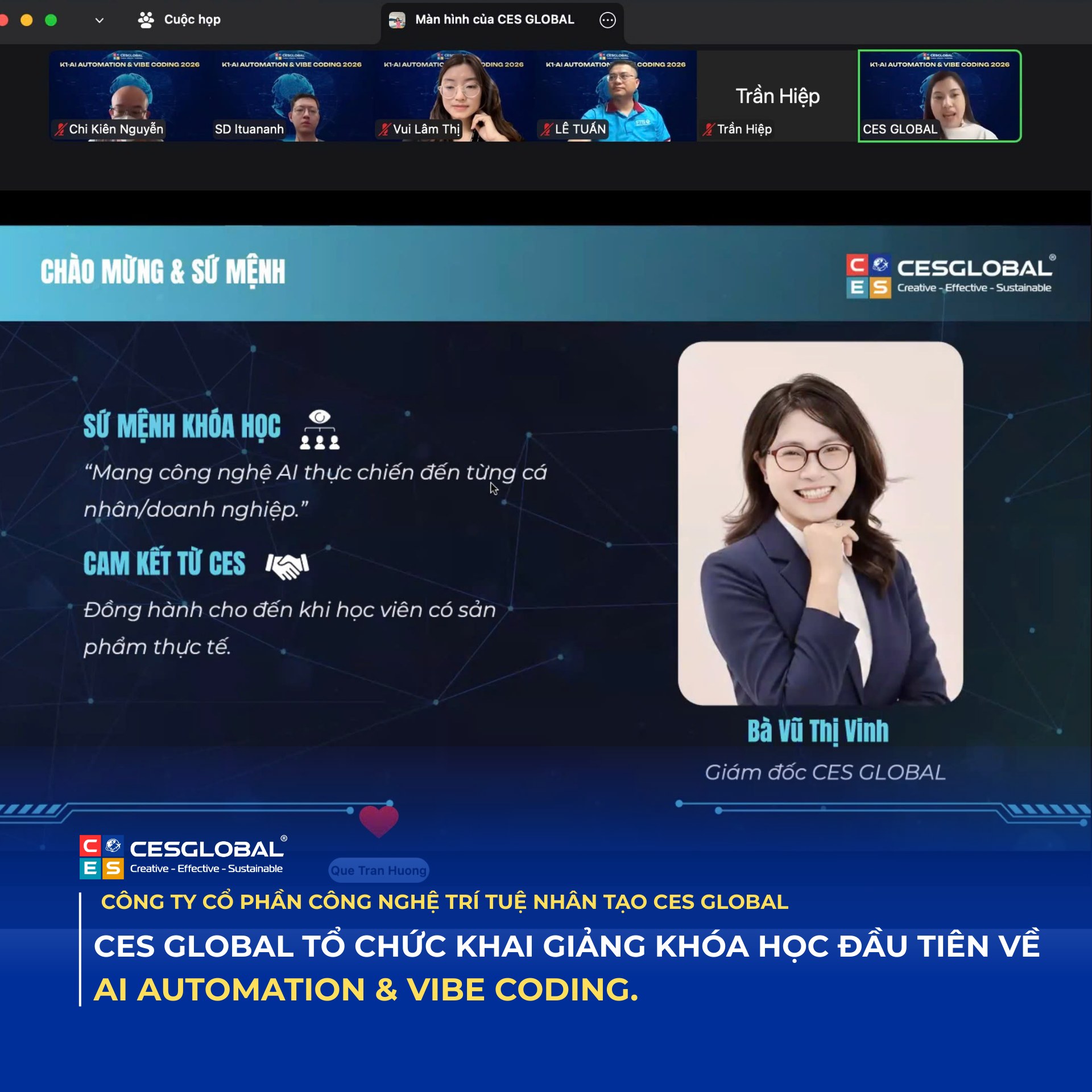 Khóa học "AI Automation & Vibecoding"